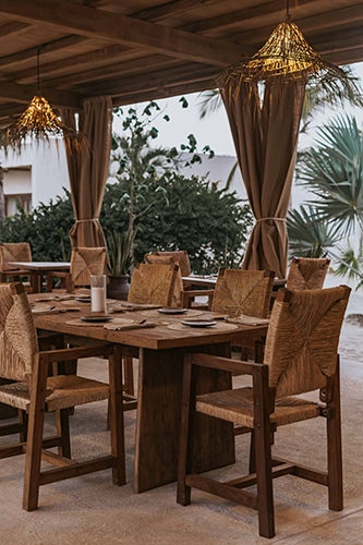 view of empty restaurant